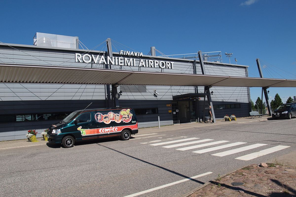 Rovaniemi Airport, 3 km from Santa Claus Village